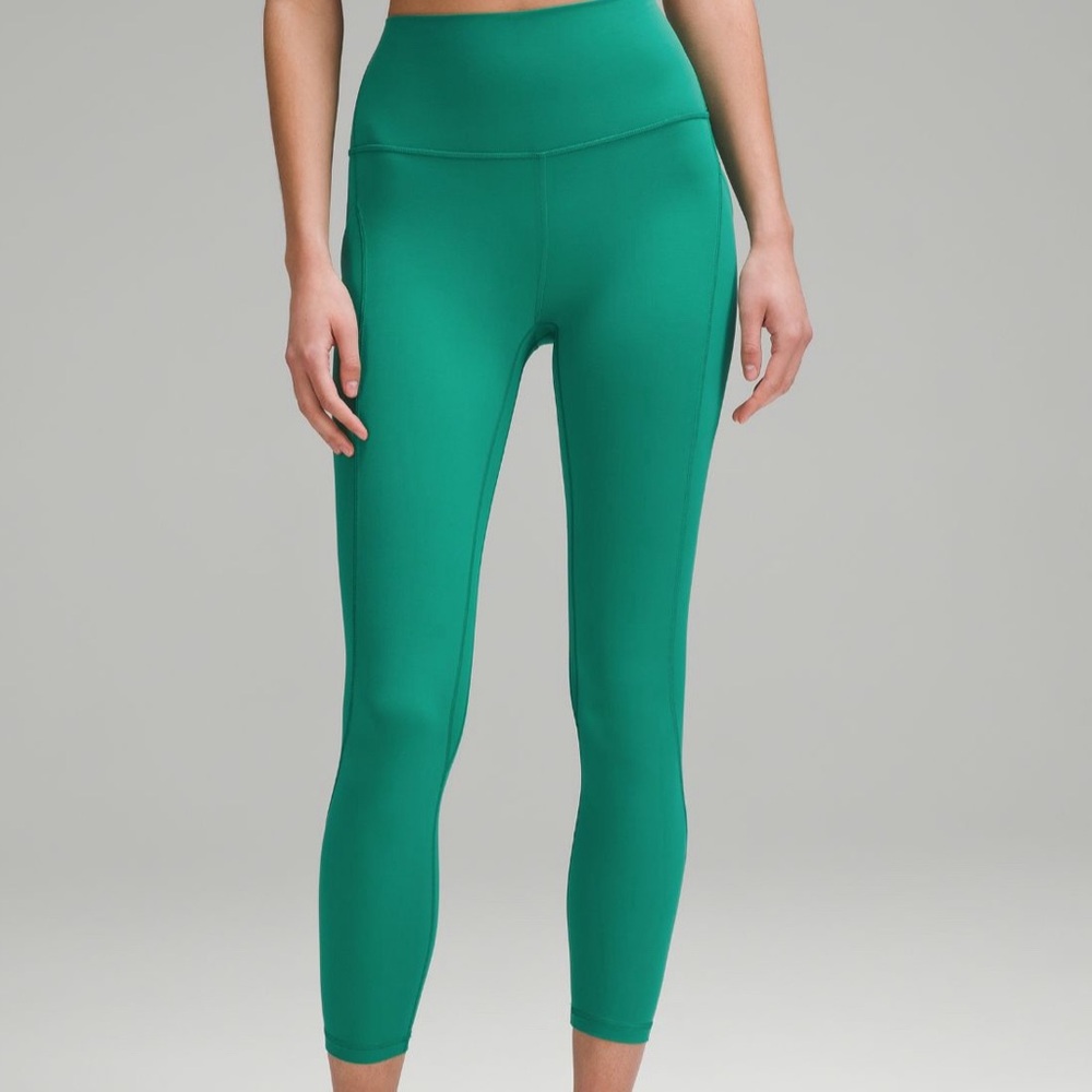 Lululemon align leggings size 4  cascadia green